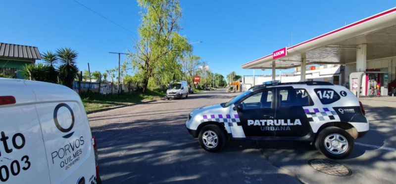 Policía mató a un delincuente y terminó herido en Quilmes